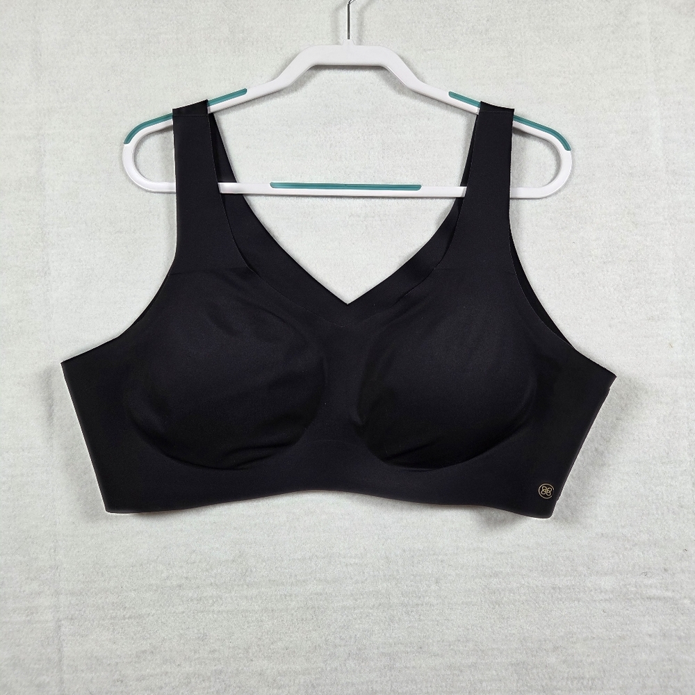 Honeylove Black V-Neck Padded Bra Size 3X Bra Cup Comfort Plus Size